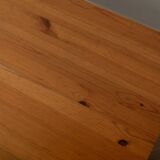 Vintage Pine Coffee Table Dymling Yngve Ekström Swedese, Brutalist, 1970s