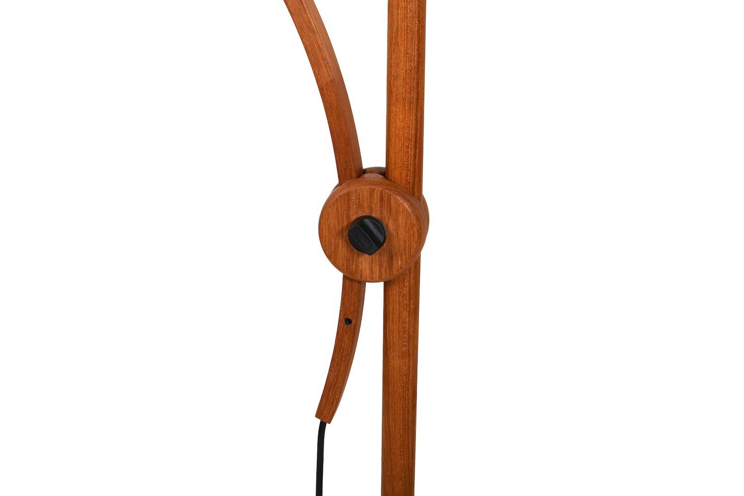 Danish Teak Floor Lamp by Domus Danica