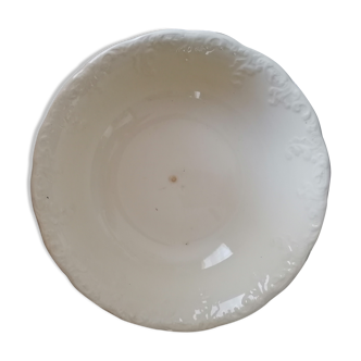 Salad bowl in Belgian earthenware Boch and brothers