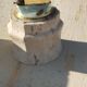 Vintage Ashtray & Lighter Duo in Travertine – Italy, 1970