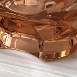 Pink thick glass vase, Windsor Rosaline Luminarc model