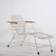 Pair of Art Deco tubular design lounge chairs