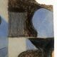 Heide lindecke, untitled, circa 1960-70. mixed media in colors on p