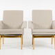 Set of 2 armchairs by Miroslav Navratil for Jitona, 1960s