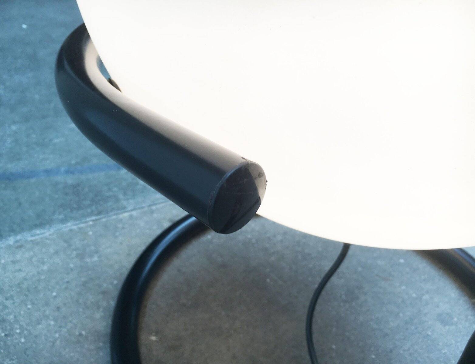 Vintage space age globe floor lamp