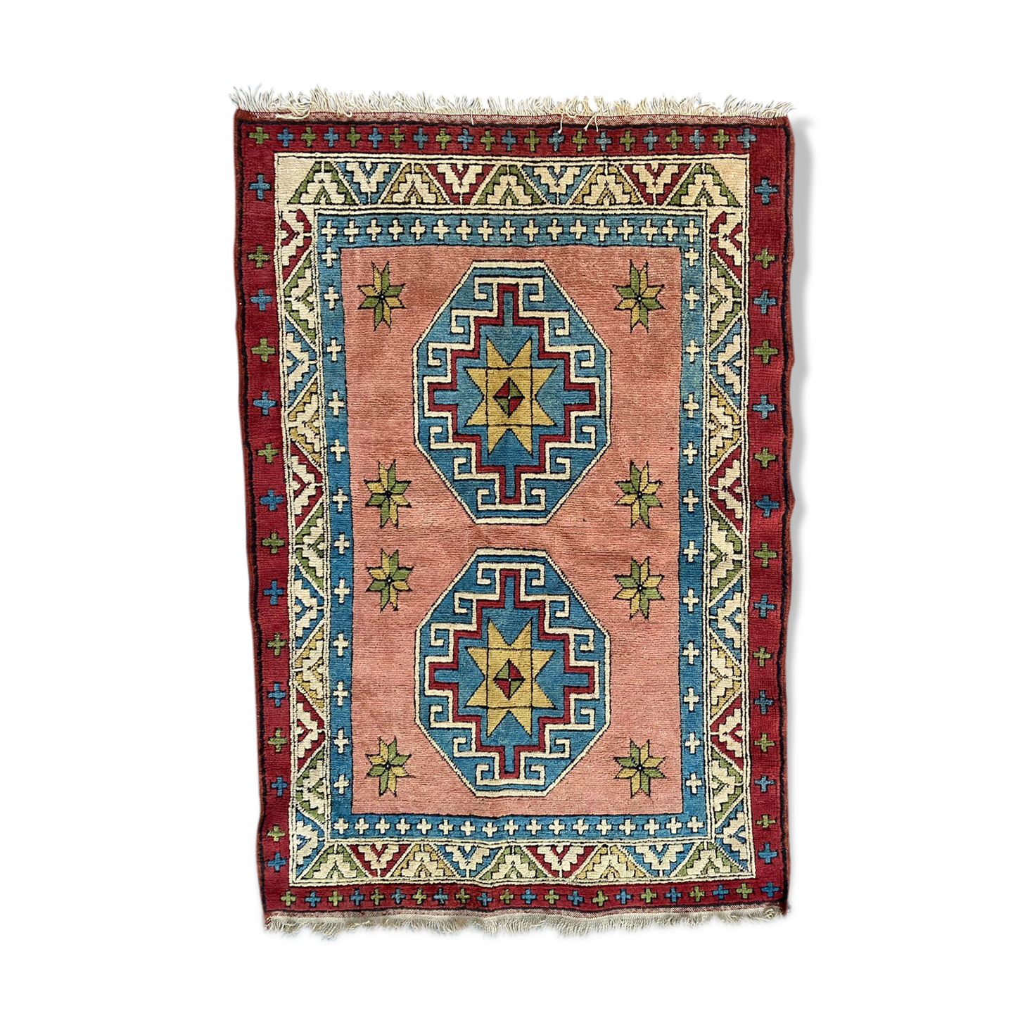 Turkish vintage carpet Kars 132x195 cm