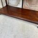 English dessert in mahogany around 1900