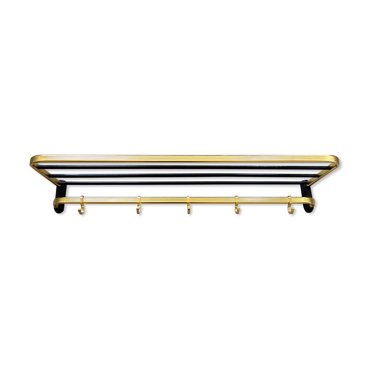 60s wall coat rack
