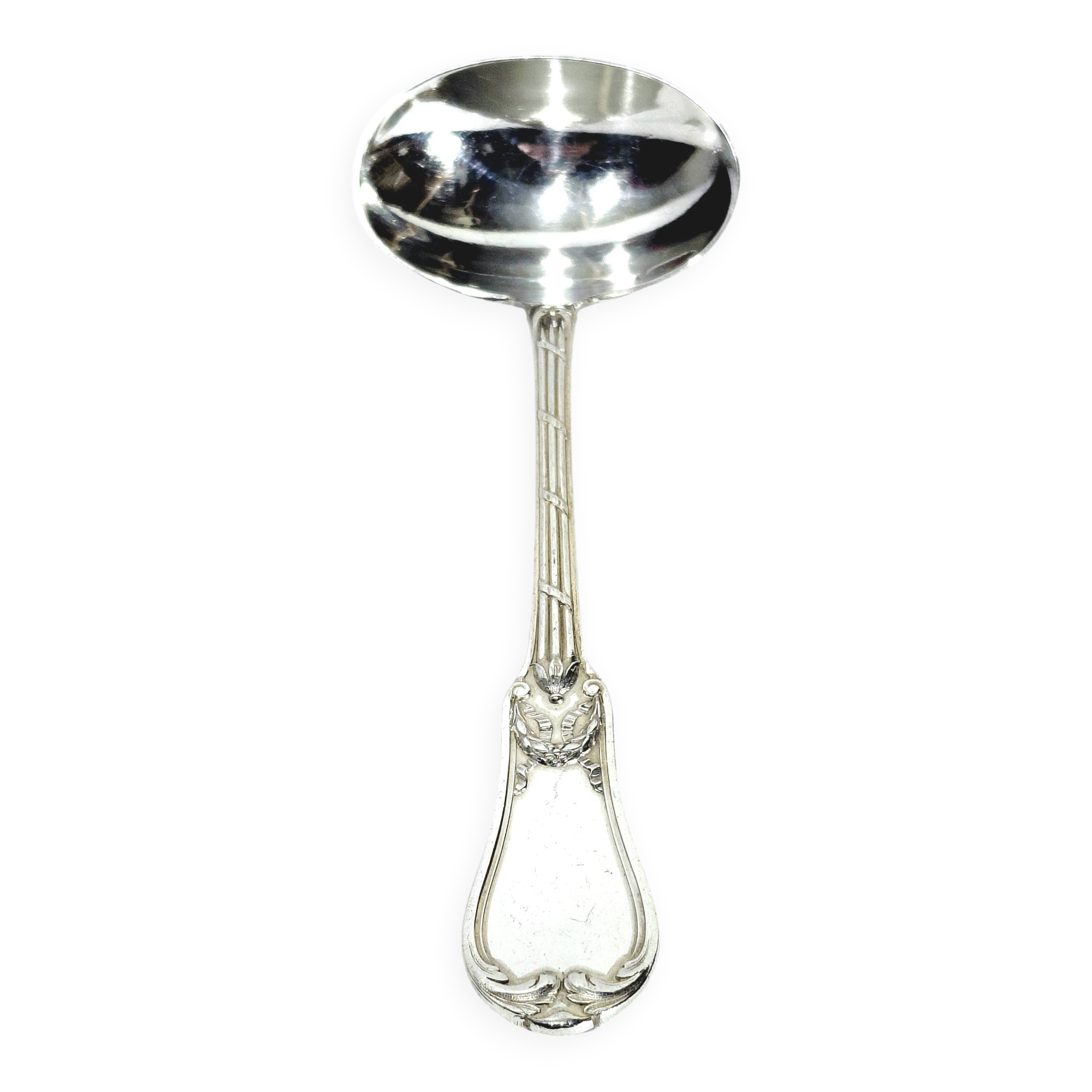 MARTIAL GAUTHIER - SILVER CREAM LADLE