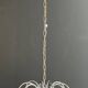 Lustre design en chrome et cristaux de Angelo Gaetano Sciolari. Vers 1970
