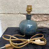 Enamelled stoneware lamp base