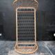 Vintage rattan basket bed