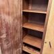 1960s wooden wardrobe