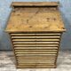 Trade furniture for printer with writing tray in inclined plane around 1900