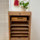 Curtain filing cabinet