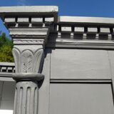 Gustavian grey patina notch