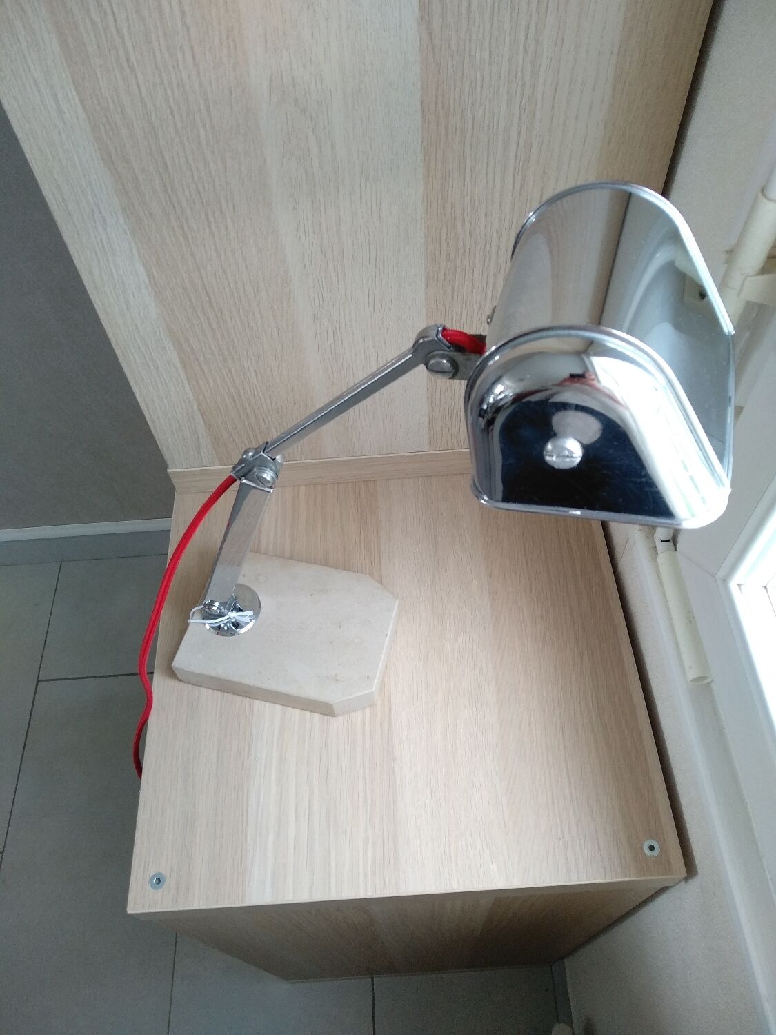 Lampe pirouette de fare années 30
