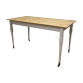 Table à manger vintage restaurée