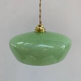 Green Clichy glass pendant light