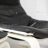 Pair of armchairs and ottomans Nelo Sweden, Sweden, circa 1975