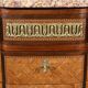 Rosewood and Amaranth chest of drawers, Louis XV / Louis XVI Transition style – Late 19th century