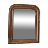 Miroir Louis Philippe  doré 65 x 52