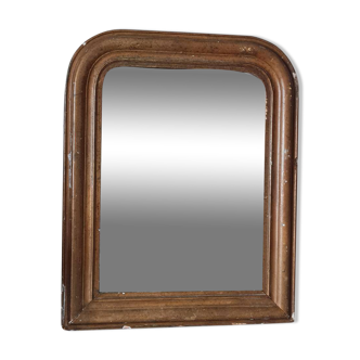 Miroir Louis Philippe  doré 65 x 52