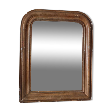 Miroir Louis Philippe  doré 65 x 52