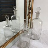 Duo of bottles corked