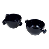 Complete tea service set and plates by Luigi Colani Zen, earthenware, Friesland, Germany, 1970s.