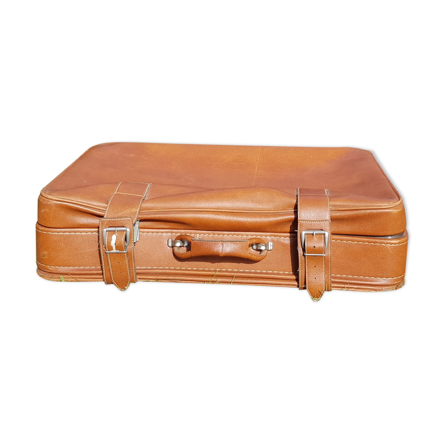 Suitcase vintage strape