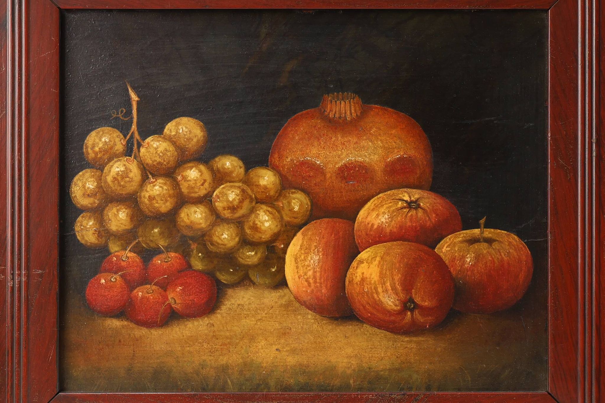 Nature morte à l'huile sur panneau, XVIIIe siècle, Pays-Bas