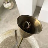 70s granite Perspex pendant light