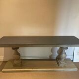 Oak console