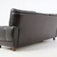 Republic Czech 1970 s leather brown sofa