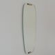 Free-form mirror from the 50s/60s, vintage, 34x77cm