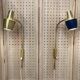 PAIRE D'APPLIQUES 1950 DESIGN SCANDINAVE.