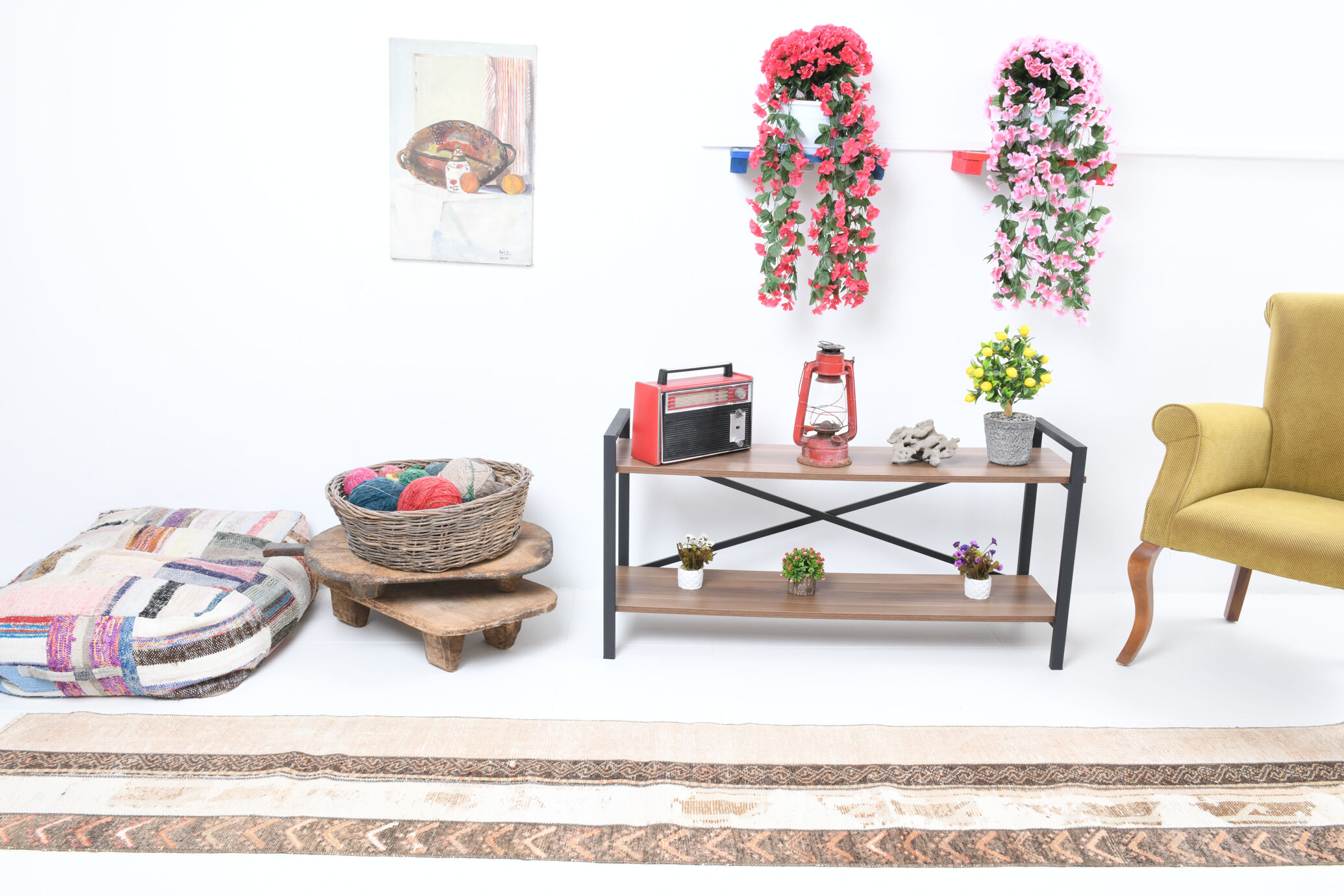 Handmade Wool Runner Rug