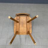 Set of eight german stick chairs from the 1950