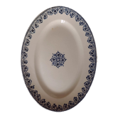 Oval dish Terre de fer, Brienne model, Manufacture HB&Cie