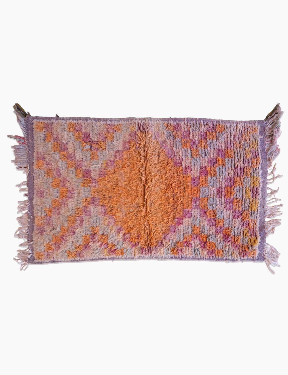 petit tapis Berbère vintage - 120 x 67 cm