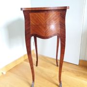 Nightstand with writing desk in Louis XV style.