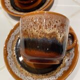Large Serreguemines Hawaii model cups