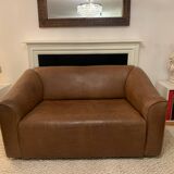 De Sede Vintage Leather Sofa DS-47 2-seater
