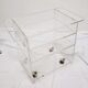 Very nice pair of rolling tables "les invisibles du marais"