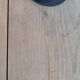 Wood and metal desk circa the 1950s.