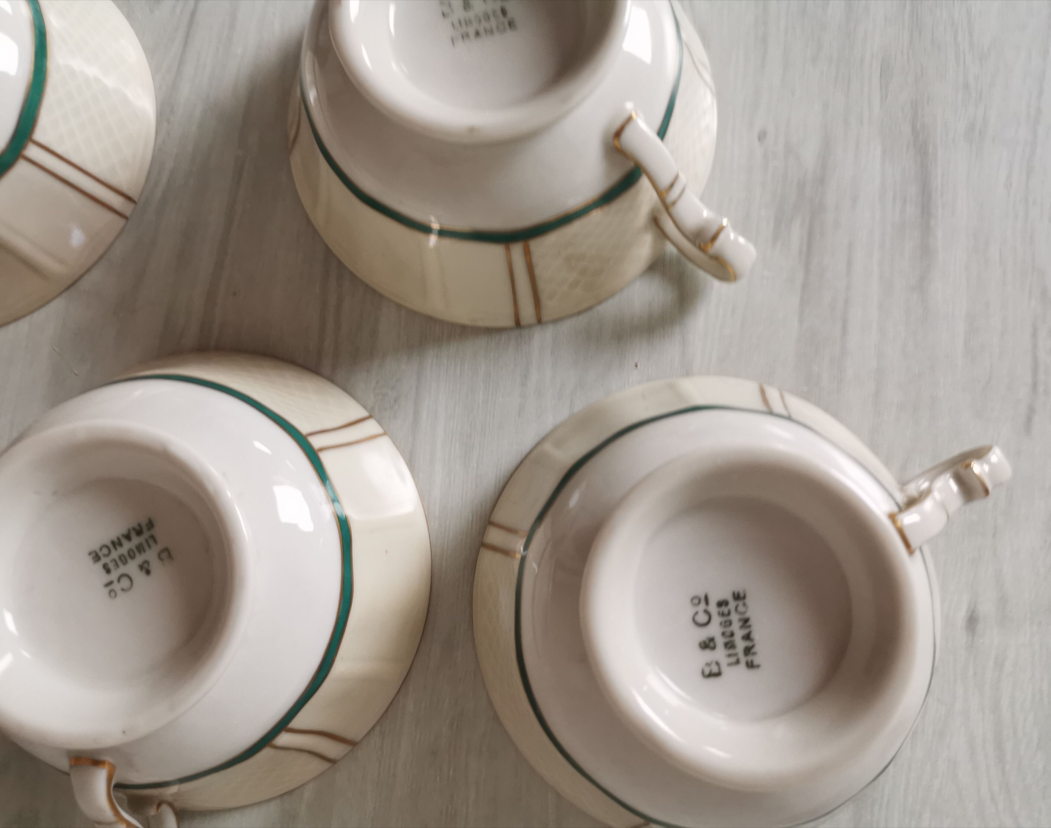 Dessert service and coffee Bernardaud Limoges