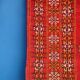 Tapis berbère rouge vintage 185x380 cm