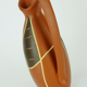 Vase sawa keramik 1950s organic shape and decor model 320-20