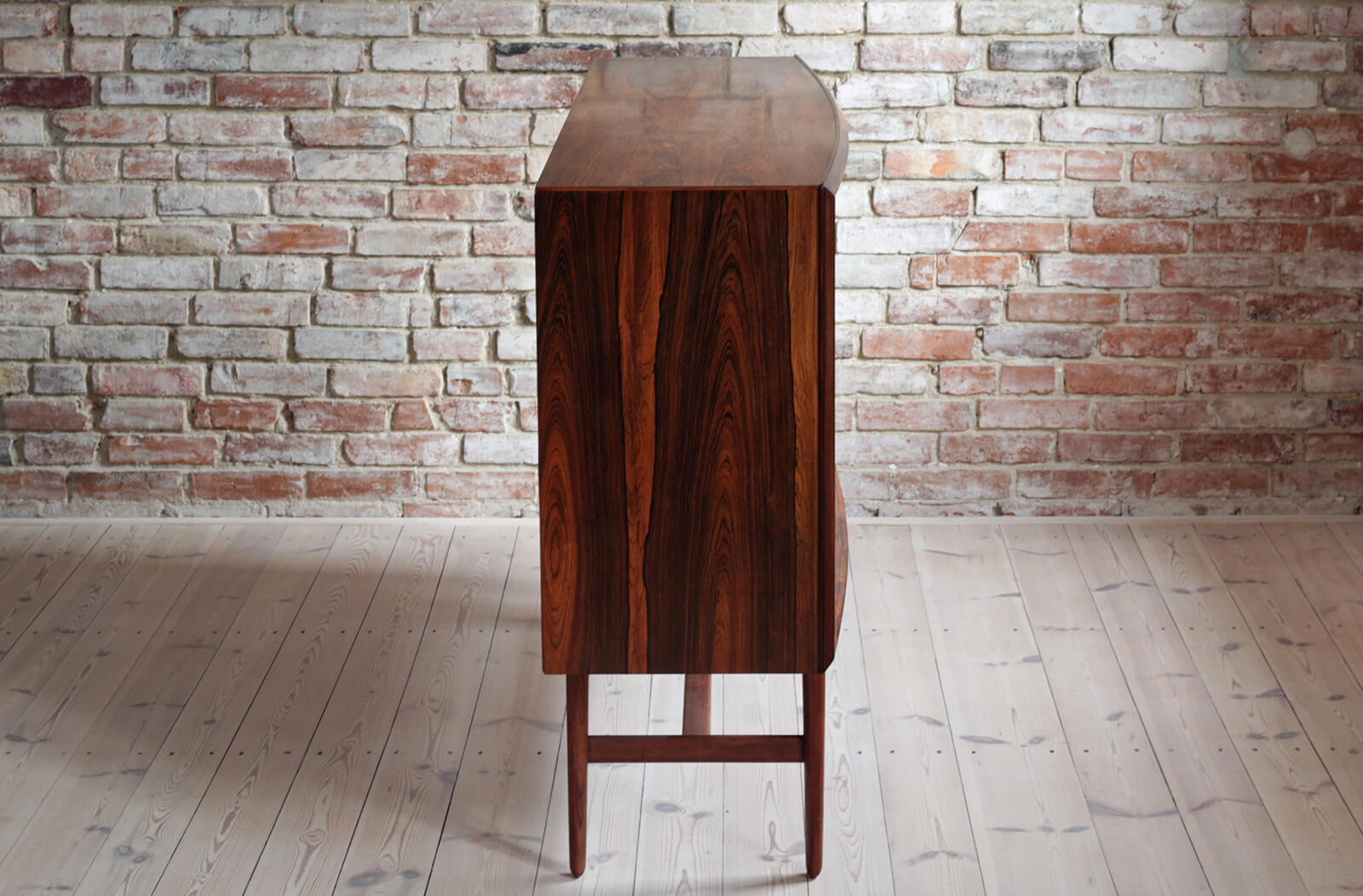 Danish highboard in brasilian rosewood by H. P. Hansen, 1960